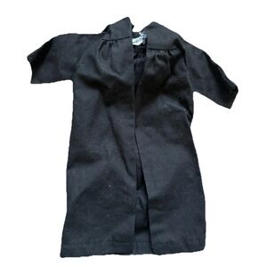 Vintage 1963 Graduation Gown Barbie Ken Doll Clothes Mattel Black